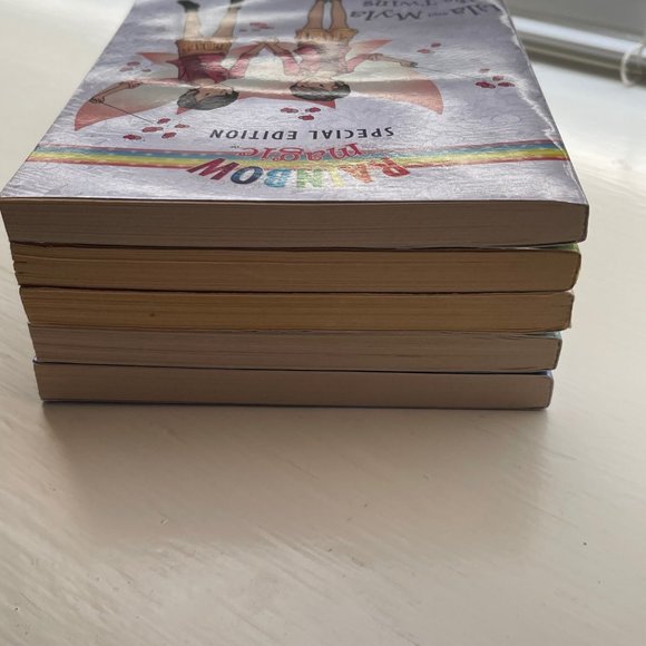 Rainbow Magic Special Edition 5 Book Lot Good Used Condition - Picture 4 of 12